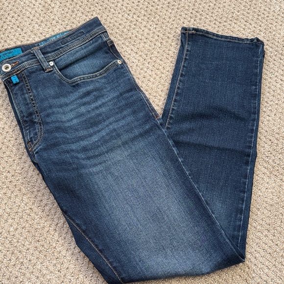 Pierre Cardin Dark Blue Jeans - Picture 1 of 7